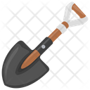Shovel Digging Tool Snow Scoop Icon