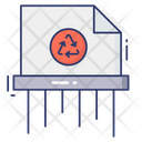 Shredded Paper Paper Shredded File Icon