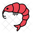 Shrimp Sea Food Icon
