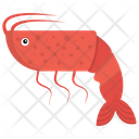 Crustacean Shrimp Seafood Animal Icon