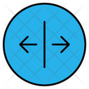 Shrink Direction Sign Icon