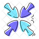 Shrink Arrows Icon