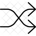 Arrows Shuffle Exchanging Icon