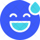 Shy Emoji Expression Icon