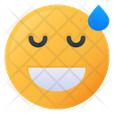 Shy Face Emoji Icon