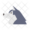Siberian Husky Sled Dog Icon