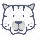 Siberian tiger Icon