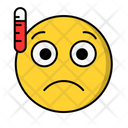 Sick Illness Emoji Icon