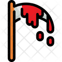 Sickle Harvest Blood Icon