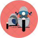 Side Stand Scooter Icon