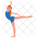 Side Plank Yoga Yoga Pose Flexible Figure Icon