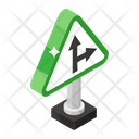 Road Sign Side Road Sign Road Symbol Icon