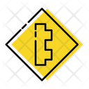 Side Rode Ahead Icon