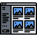 Sidebar Website Page Icon