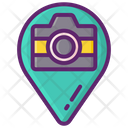Sightseeing Camera Location Icon