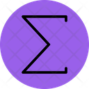 Sigma Sign  Icon