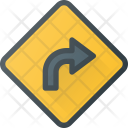 Sign Road Direction Icon
