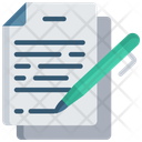 Sign Document Icon