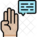 Sign language  Icon
