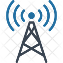 Communication Tower Hotspot Internet Access Point Icon