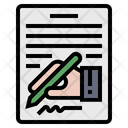 Signature Agreement Contract Icon