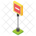 Signboard Roadpost Road Navigation Icon