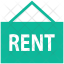 Signboard Rent Sign Icon