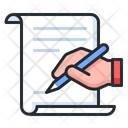 Contract Business Official Icon