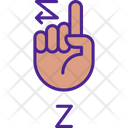 Z Letter Sign Icon