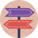 Direction Teller Signpost Icon