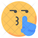 Silence Emot Emoji Icon