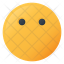 Silent Face Emoji Icon