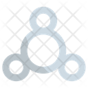 Silver Esoteric Symbol Icon
