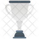 Silver Trophy Metal Icon