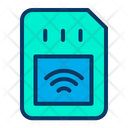 Smart Sim Automation Internet Of Things Icon