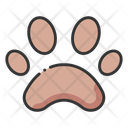 Simbolo De La Pata Icono