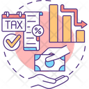 Simplifying tax system  Icon