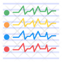 Sine Waves Chart  Icon