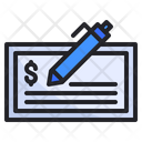 Sing Cheque Icon