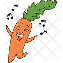 Singing Carrot Icon