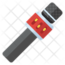Singing Mic Microphone Media Icon