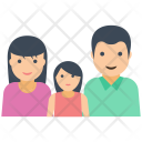 Parents Single Child Icon