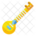 Sitar Music Instrument Icon