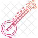 Sitar Banjo Musical Instrument Icon