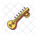 Sitar String Plucked Icon