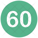 Sixty Number Icon