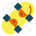 Skate Board Game Equipment Ice Skate Board Icon