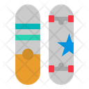 Skateboard Cruiser Sport Icon