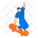 Skateboarding  Icon