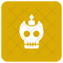 Skeleton Skull Danger Icon